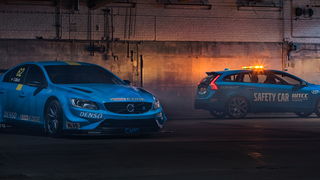 Volvo's New Safety Car Is A Big Fast Blue Wagon Obviously